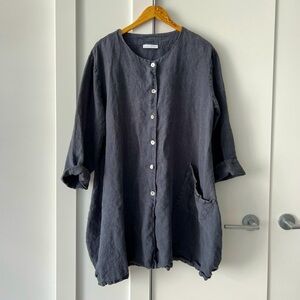 BRYN WALKER | Linen dress